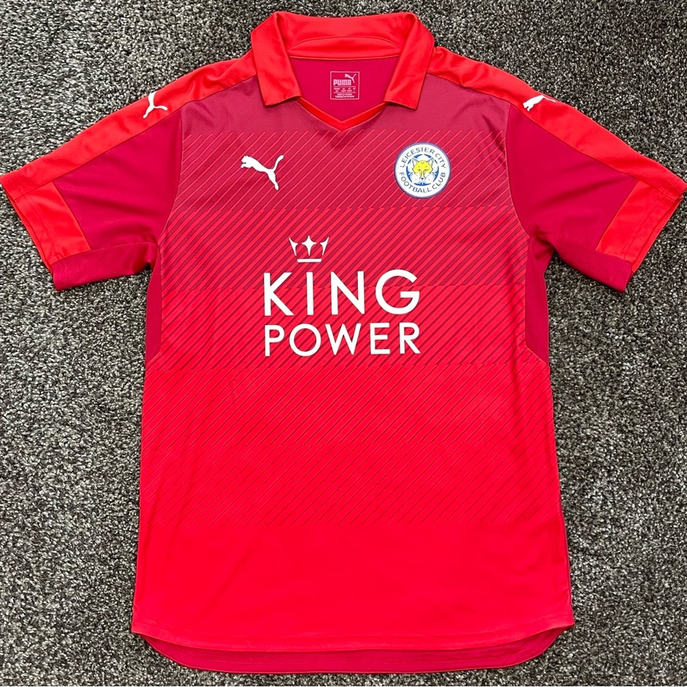 2016-2017 Leicester City Away Jersey - Size Medium - 8/10 Condition